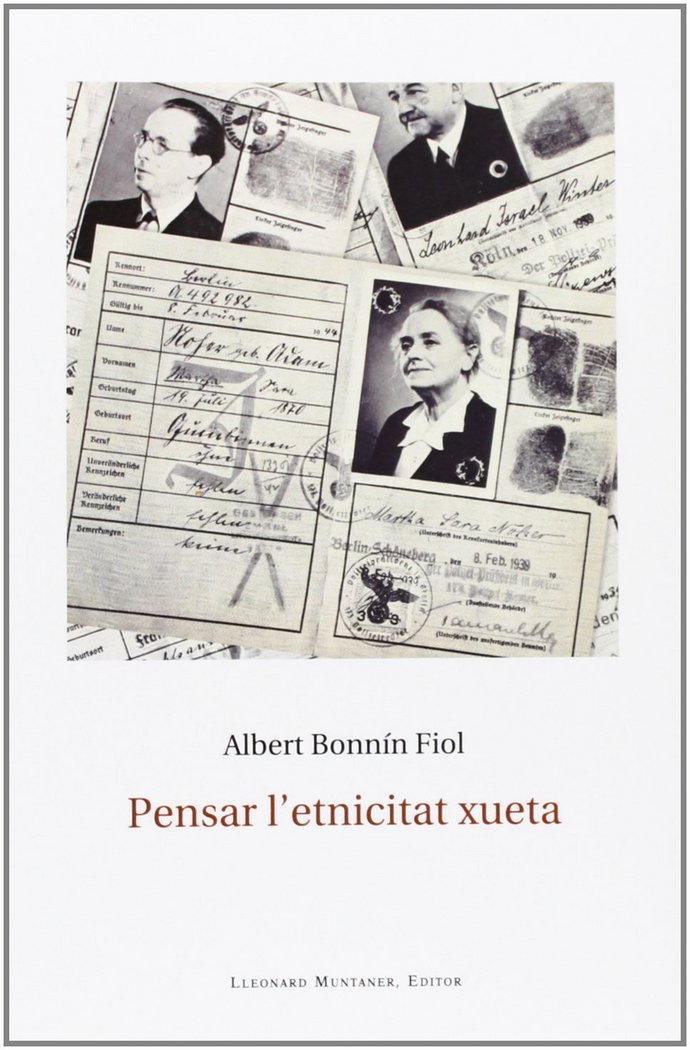 Carte Pensar l'etnicitat xueta Albert Bonnín Fiol