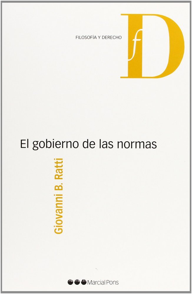 Book El gobierno de las normas Giovanni Battista Ratti