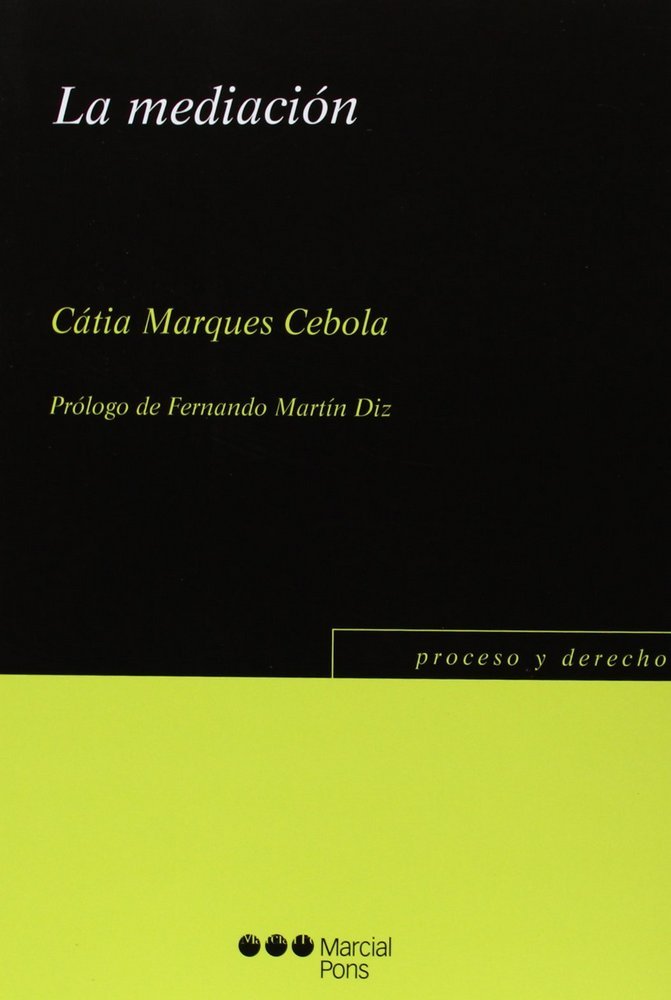 Kniha La mediación Cátia Sofia Marques Cebola