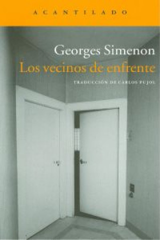 Carte Los vecinos de enfrente Georges Simenon
