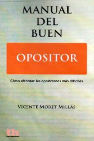 Książka Manual del Buen Opositor 