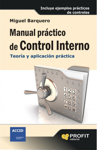 Könyv Manual práctico de control interno: teoría y aplicación práctica MIGUEL BARQUERO