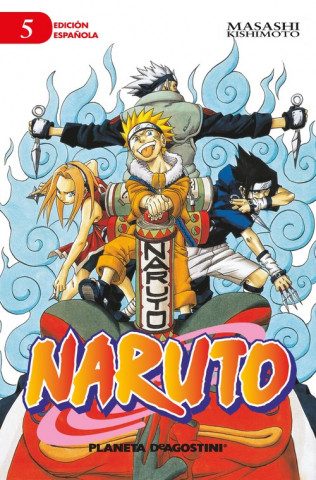 Kniha Naruto 05 MASASKI KISHIMOTO