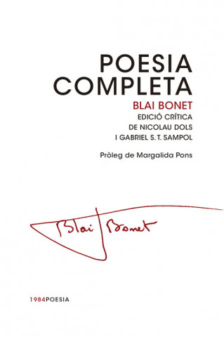 Buch Poesia completa Blai Bonet