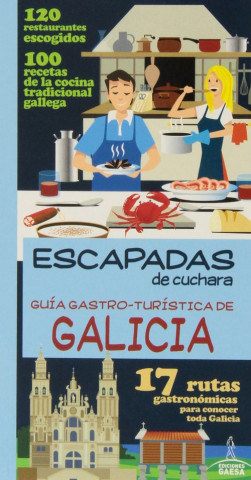 Carte Rutas gastronómicas por Galicia 