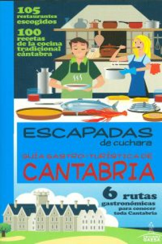 Carte Rutas gastronómicas por Cantabria 