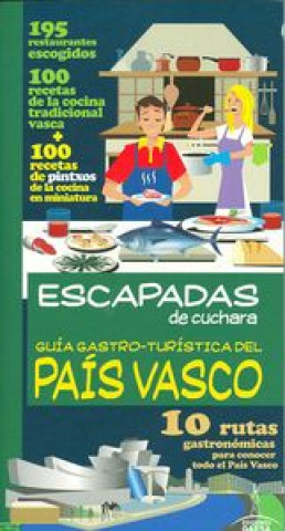 Knjiga Rutas gastronómicas por País Vasco 