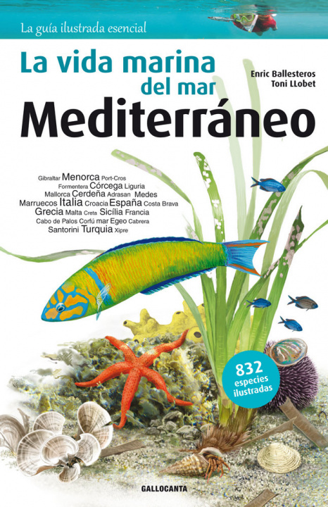 Kniha La vida marina del mar Mediterráneo 