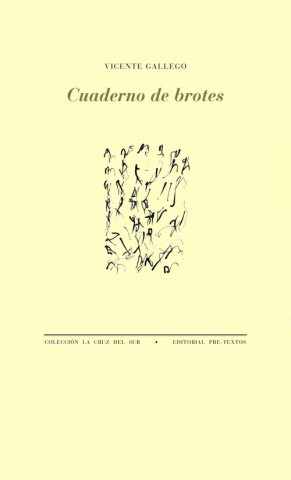 Kniha Cuaderno de brotes Vicente Gallego Barredo