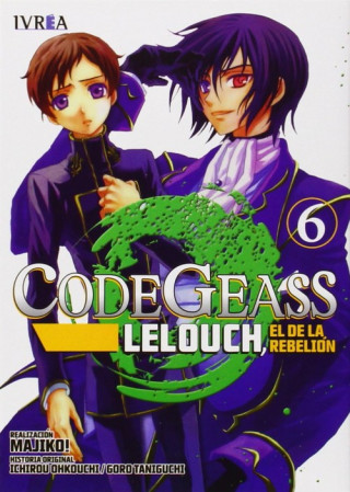 Kniha Code Geass 06: Lelouch, El de la Rebelion Majico