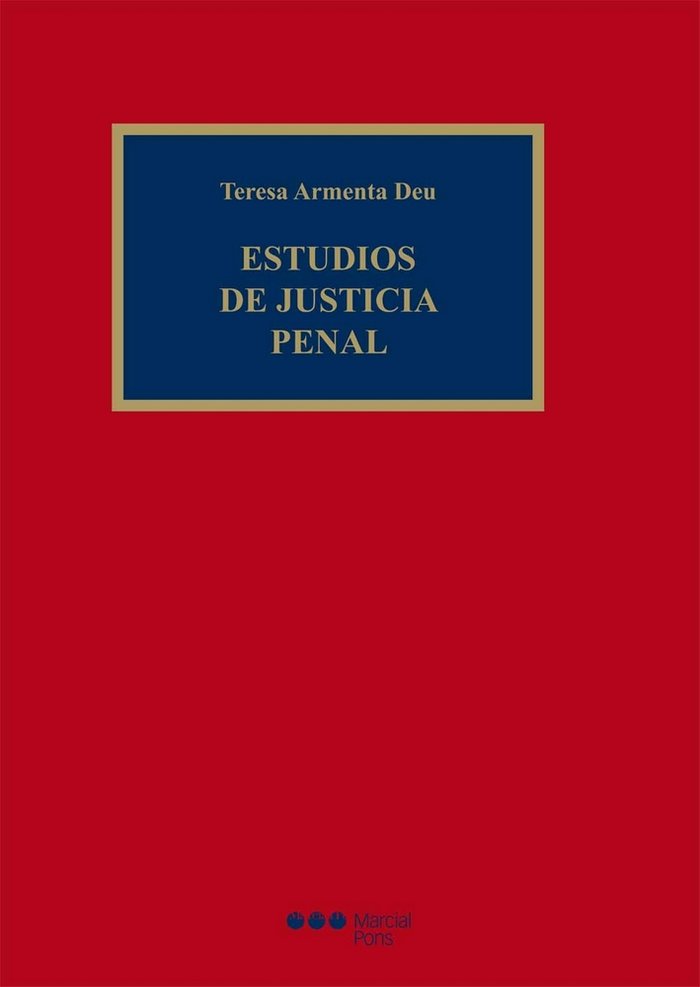Книга Estudios de justicia penal 
