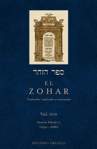 Könyv Zohar XVIII Rabi Shimon Bar Iojai