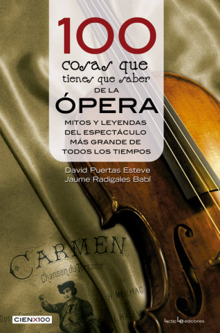 Book 100 cosas que tienes que saber de la ópera DAVID PUERTAS