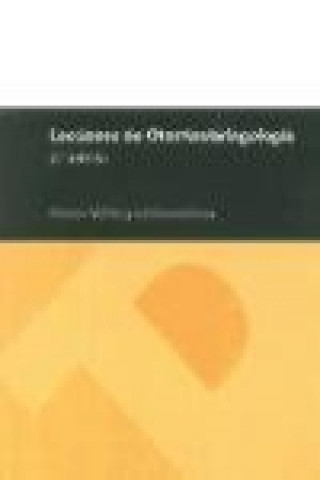 Carte Lecciones de otorrinolaringología Héctor . . . [et al. ] Vallés Varela