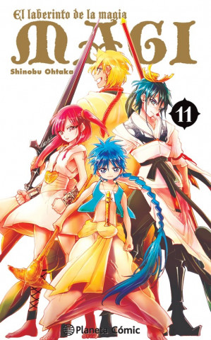 Könyv Magi, El laberinto de la magia 11 Shinobu Ohtaka