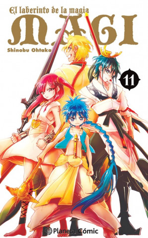 Carte Magi, El laberinto de la magia 11 Shinobu Ohtaka