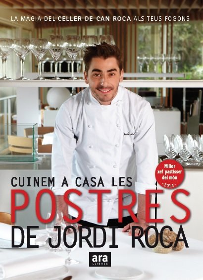 Kniha Cuinem a casa les postres de Jordi Roca 