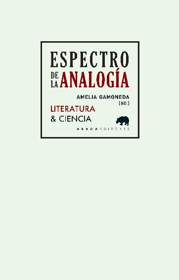 Carte Espectro de la analogía : Literatura & ciencia 