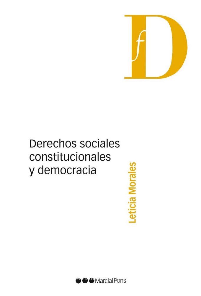 Książka Derechos sociales, constitucionales y democracia 