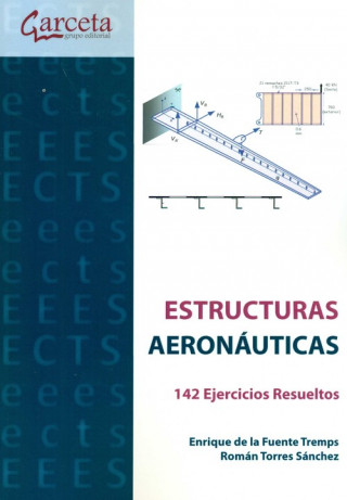 Книга Estructuras aeronáuticas. 142 ejercicios resueltos ENRIQUE DE LA FUENTE