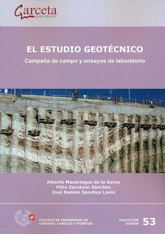 Könyv ESTUDIO GEOTECNICO 