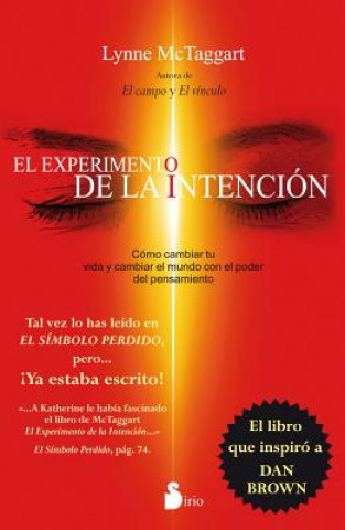 Kniha EL EXPERIMENTO DE LA INTENCIÓN Lynne McTaggart
