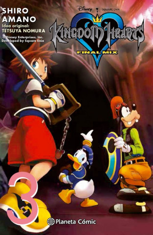 Carte Kingdom Hearts Final mix 3 SHIRO AMANO