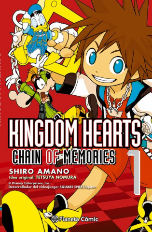 Kniha Kingdom Hearts, Chain of memories 1 Shiro Amano
