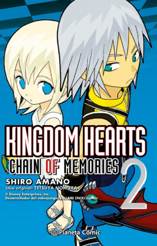 Kniha Kingdom hearts chain of memories 2 SHIRO AMANO