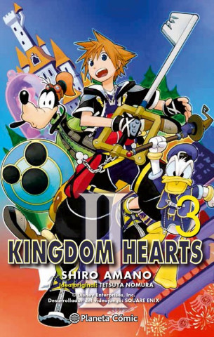 Книга Kingdom Hearts II 03 AMANO SHIRO