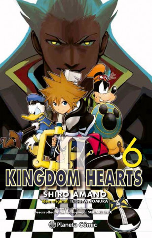 Kniha Kingdom Hearts II 06 AMANO SHIRO