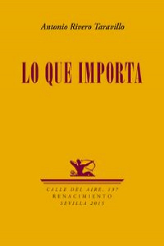 Livre Lo que importa 