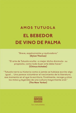 Kniha BEBEDOR DE VINO DE PALMA AMOS TUTUOLA