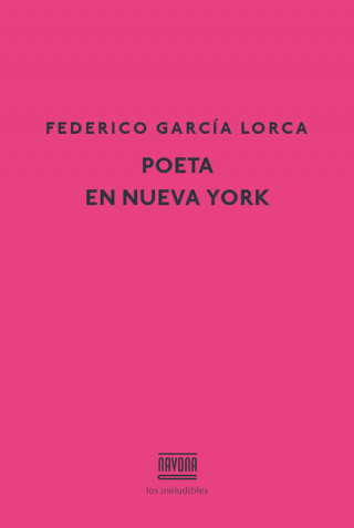 Libro POETA EN NUEVA YORK FEDERICO GARCIA LORCA