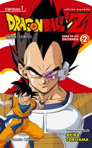 Kniha Dragon Ball Z Anime Series Saiyan 02 Akira Toriyama