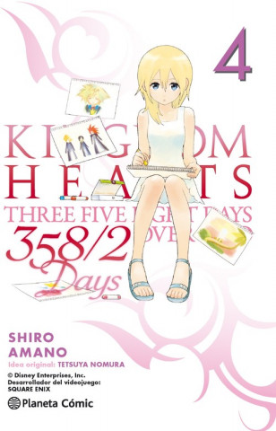 Libro Kingdom Hearts 358/2 days 04 SHIRO AMANO