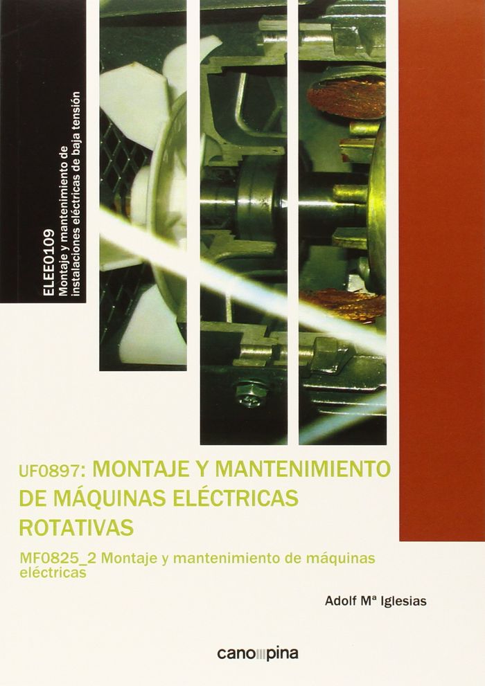 Książka UF0897 Montaje y mantenimiento de máquinas eléctricas rotativas 