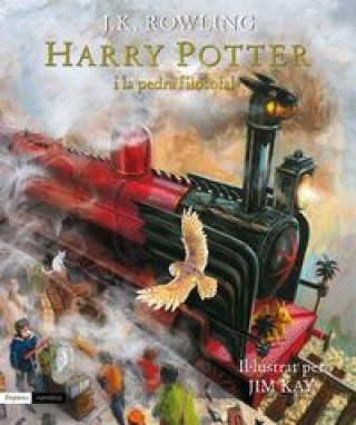 Książka Harry Potter i la pedra filosofal (edició il·lustrada) J.K. ROWLING