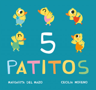 Kniha 5 patitos DEL MAZO