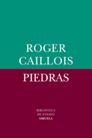 Kniha Piedras ROGER CAILLOIS