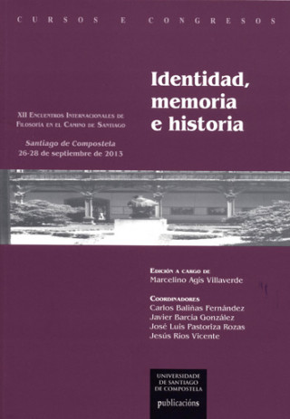 Kniha Identidad, memoria e historia 