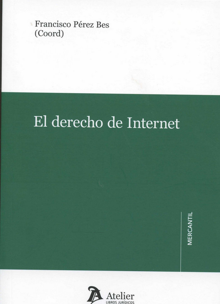 Książka El derecho de Internet 