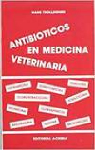 Kniha Antibióticos en medicina veterinaria H. TROLLDENIER