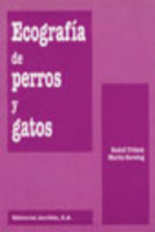 Kniha Ecografía de perros y gatos Rudolf Fritsch