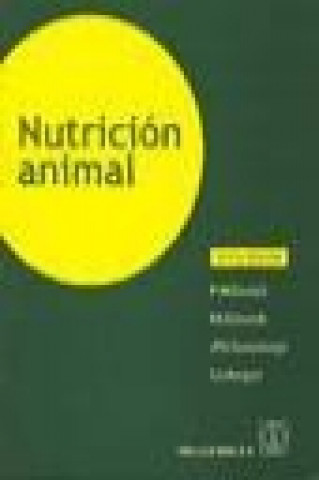 Könyv Nutrición animal Peter . . . [et al. ] McDonald