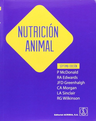 Könyv Nutrición animal Peter . . . [et al. ] McDonald