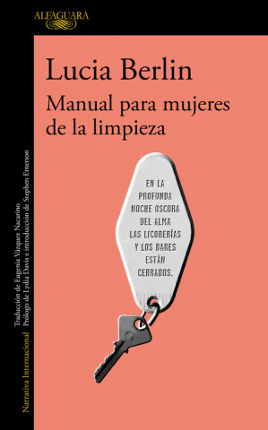 Kniha Manual para mujeres de la limpieza LUCIA BERLIN