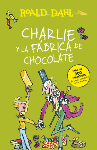 Kniha Charlie y la fabrica de chocolate Roald Dahl
