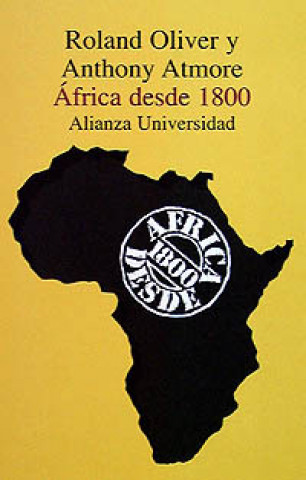 Carte África desde 1800 Anthony Atmore
