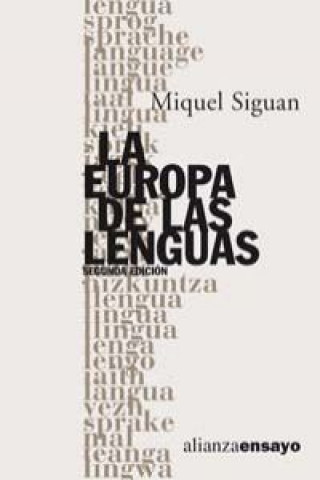 Carte La Europa de las lenguas Miguel Siguán Soler